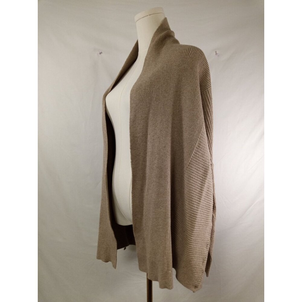 Rossi Women's Tan Knit Cardigan Duster Sweater Size Large - Picture 2 of 8